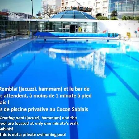 APPT COSY 2* HYPER-CENTRE à 2 pas de la plage + PARKING inclus  Les Sables-dʼOlonne Extérieur photo
