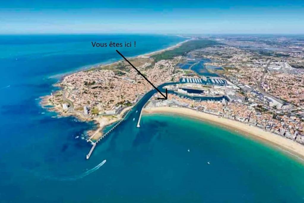 APPT COSY 2* HYPER-CENTRE à 2 pas de la plage + PARKING inclus  Les Sables-dʼOlonne Extérieur photo